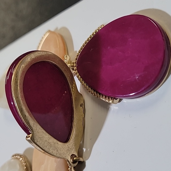 ZARA NWT Triple Stone Earrings - Picture 10 of 13